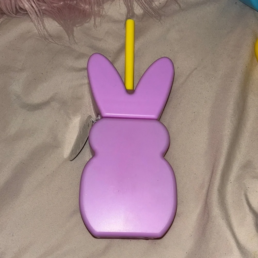 Bunny and Chick Pet Toys - Purple, Blue, Yellow